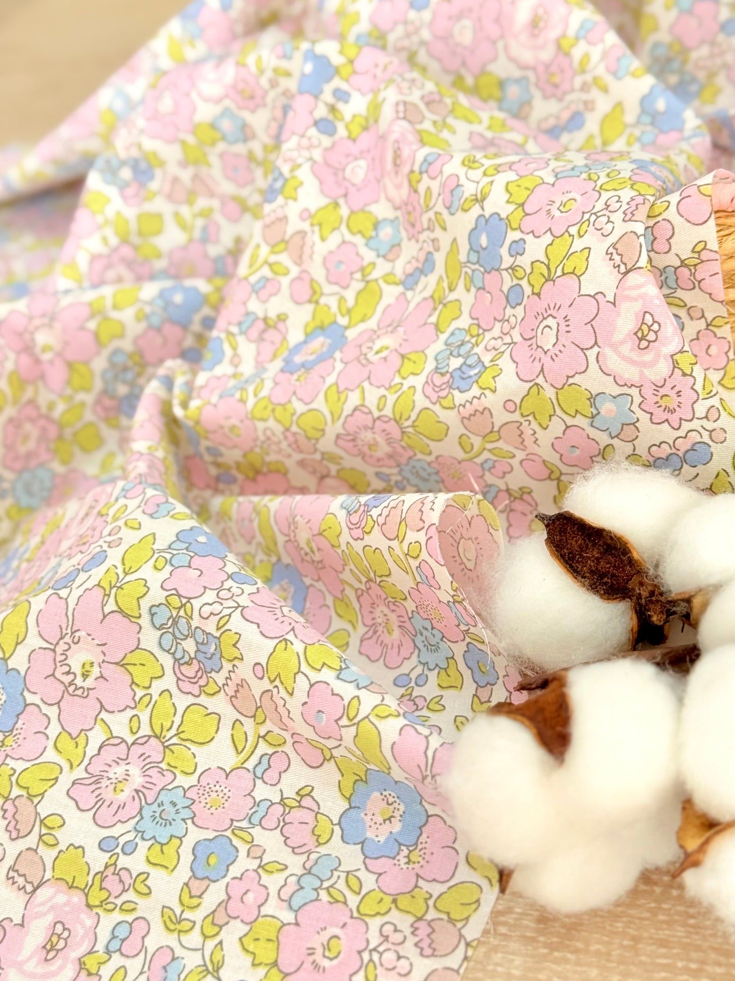 Cotton Twill Pastel Meadow
