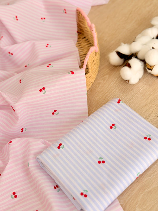 Printed Cotton Cherry Lane