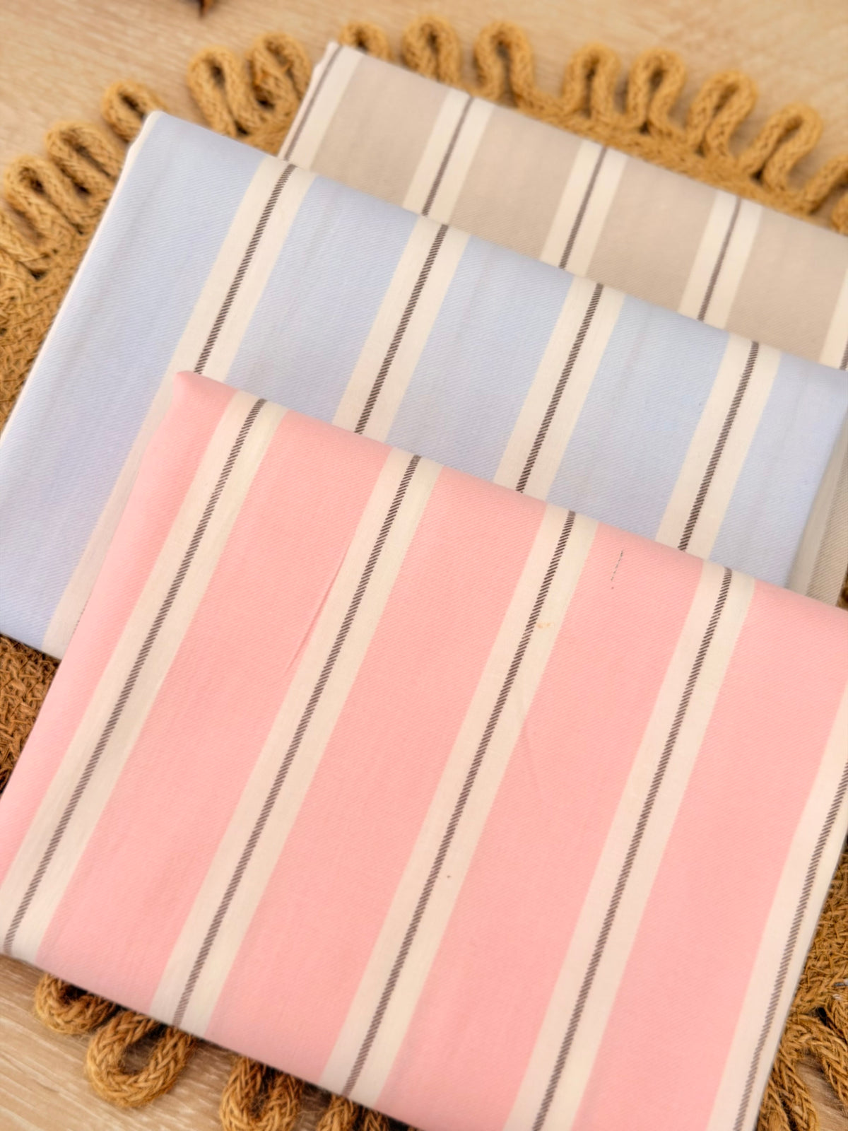 Printed Cotton Stripes 06