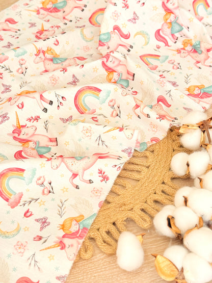 Cotton Twill Dreamy Unicorns