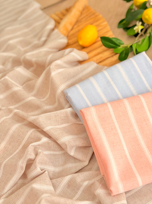 Printed Linen Stripes 21
