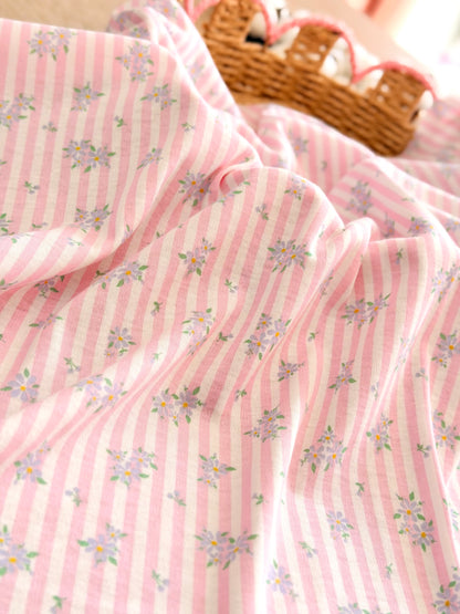 Interlock Daisy Stripes