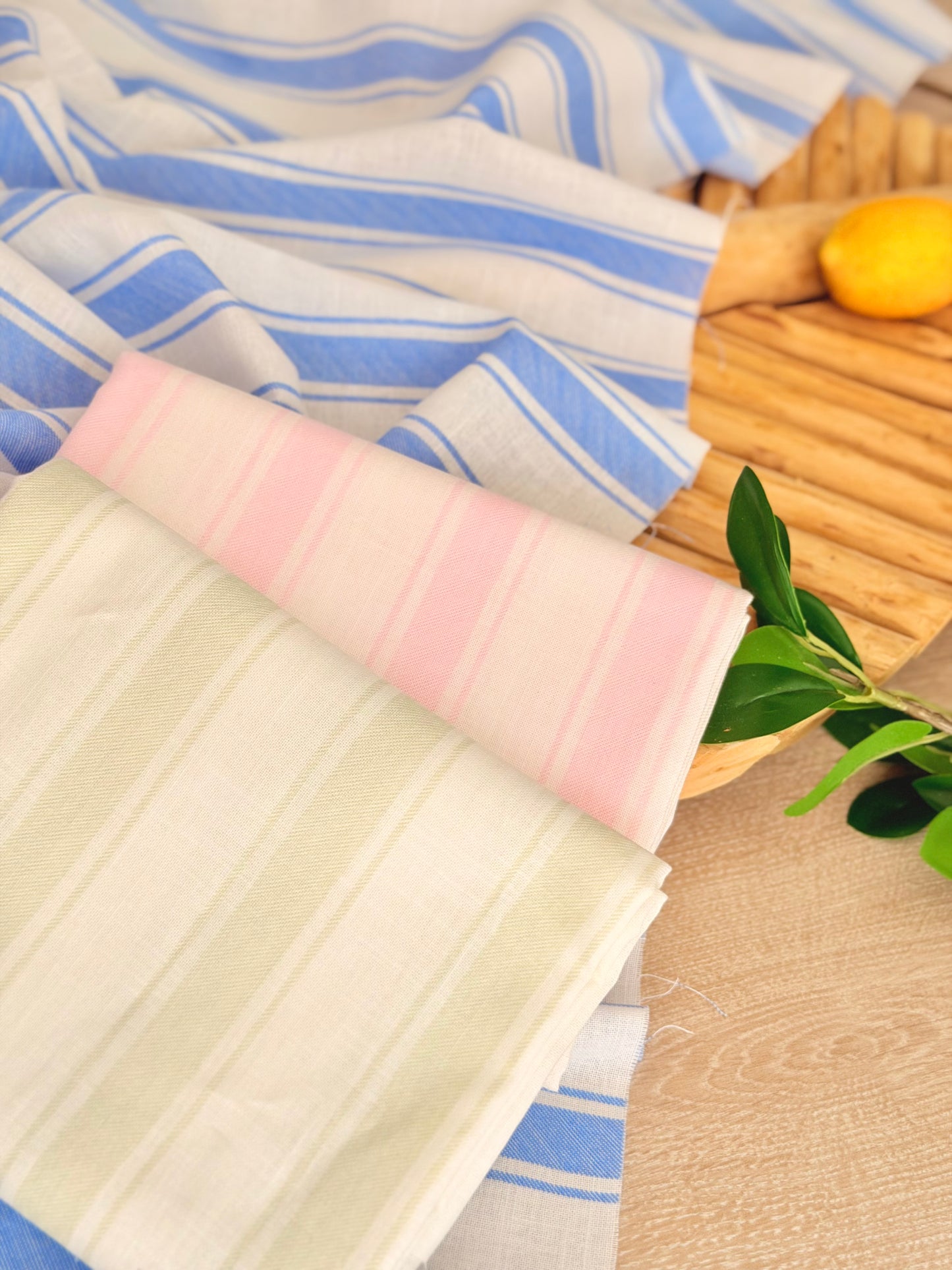 Printed Linen Stripes 20