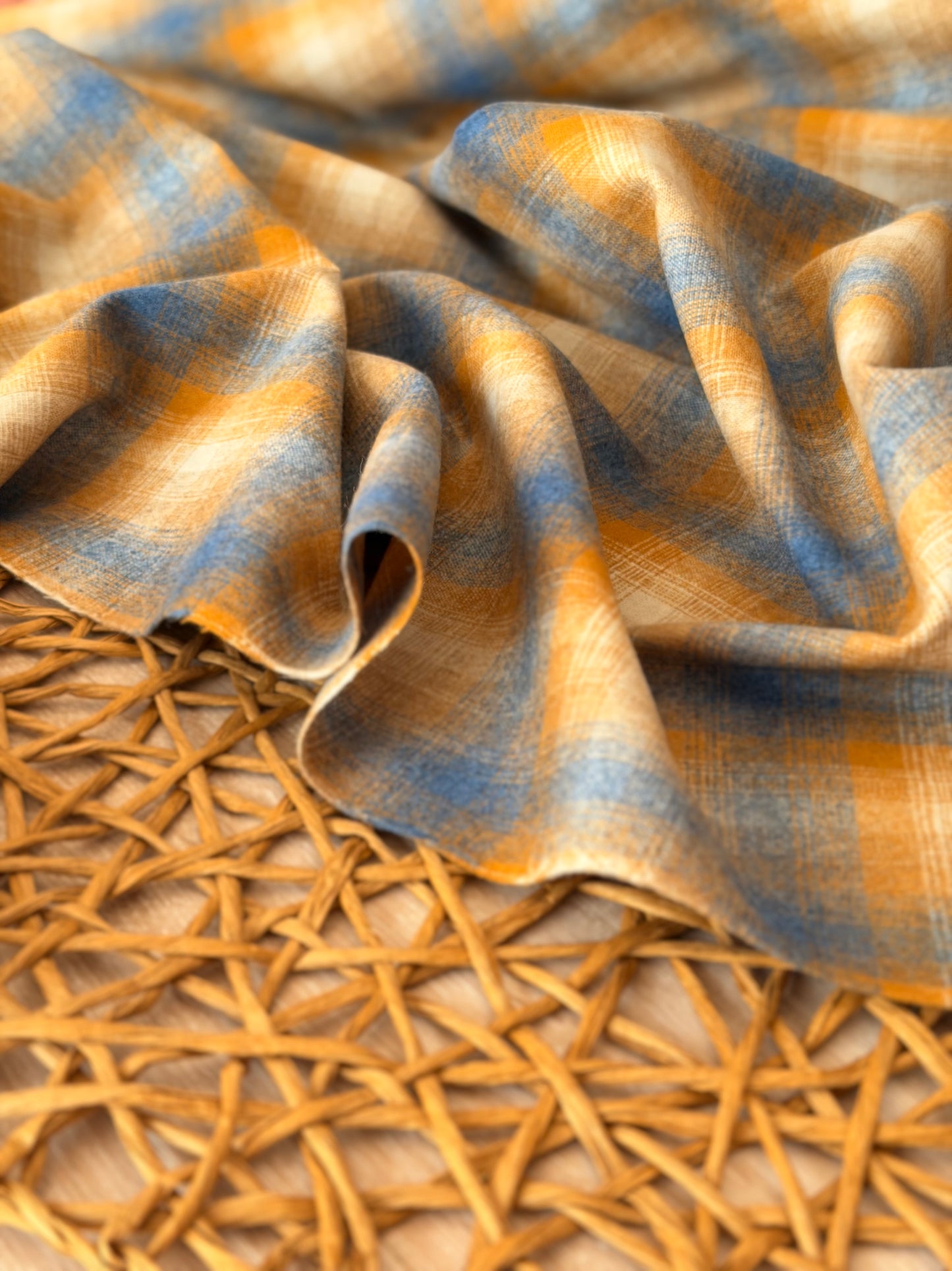 Paño de Lana Autumn Sky Plaid