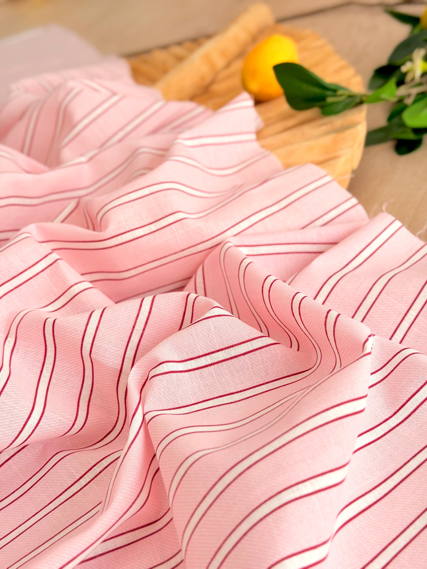 Printed Linen Stripes 22