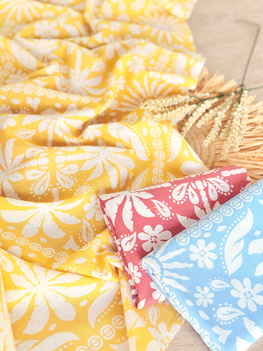 Printed Linen Sunlit Heritage