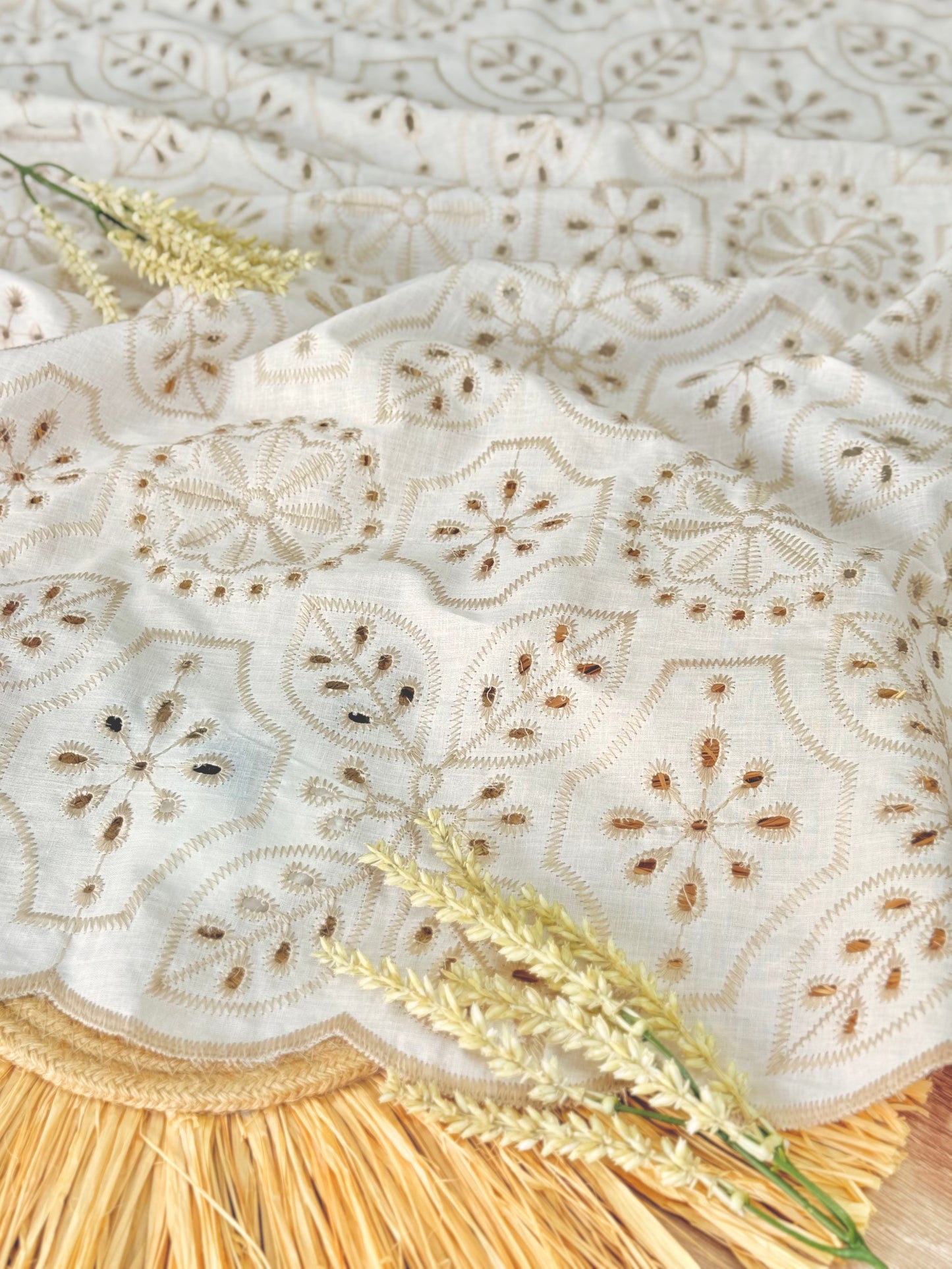 Embroidered Cotton Spring/S46
