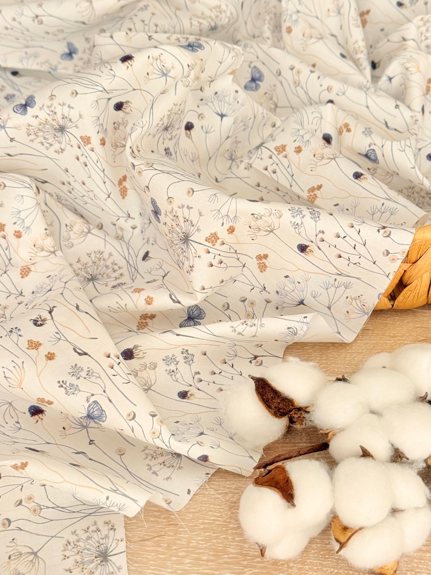 Cotton Twill Whispering Meadow