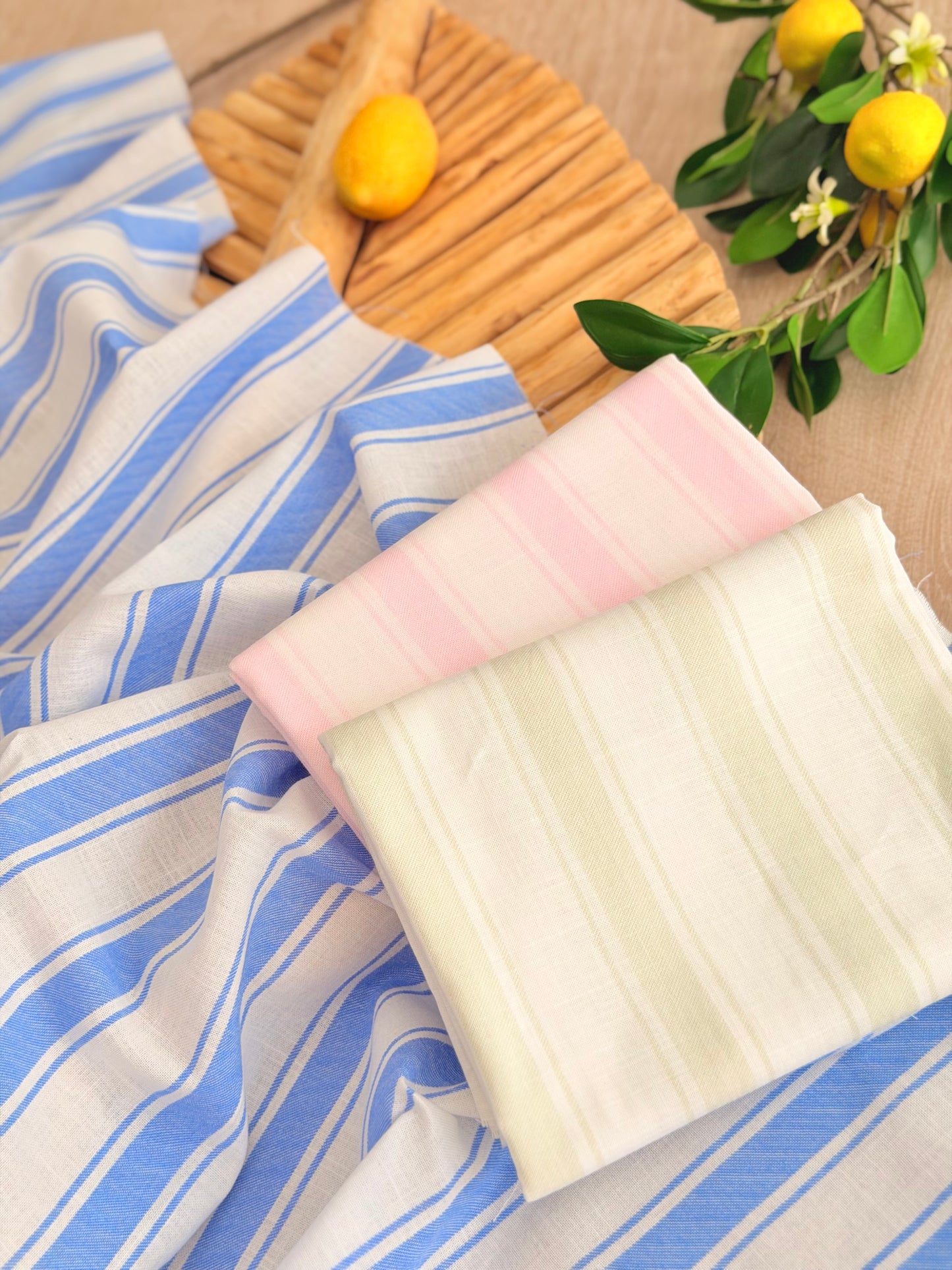 Printed Linen Stripes 20