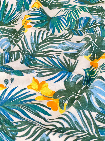 Printed Linen Hawaii Vibes