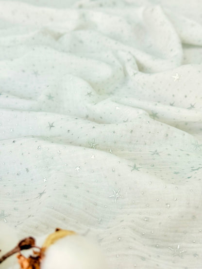 Muselina Silver Stardust