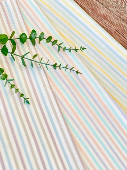 Printed Linen Baby Stripes