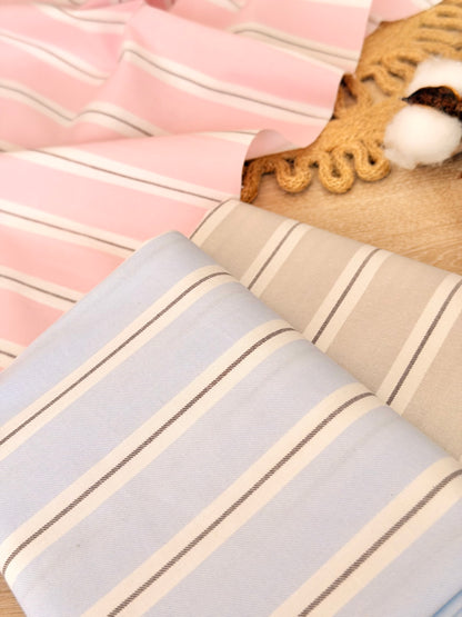 Printed Cotton Stripes 06