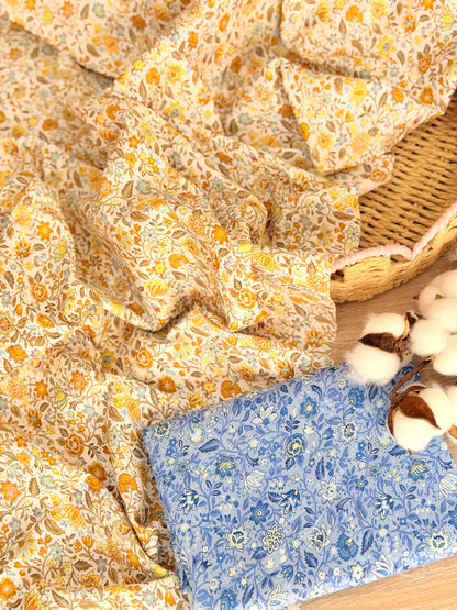 Cotton Twill Autumn Bloom