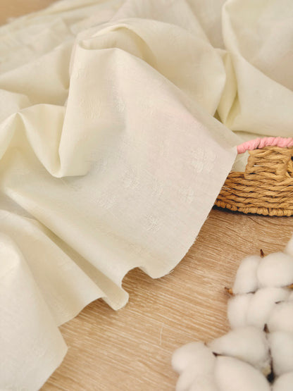 Embroidered Cotton Sprigs