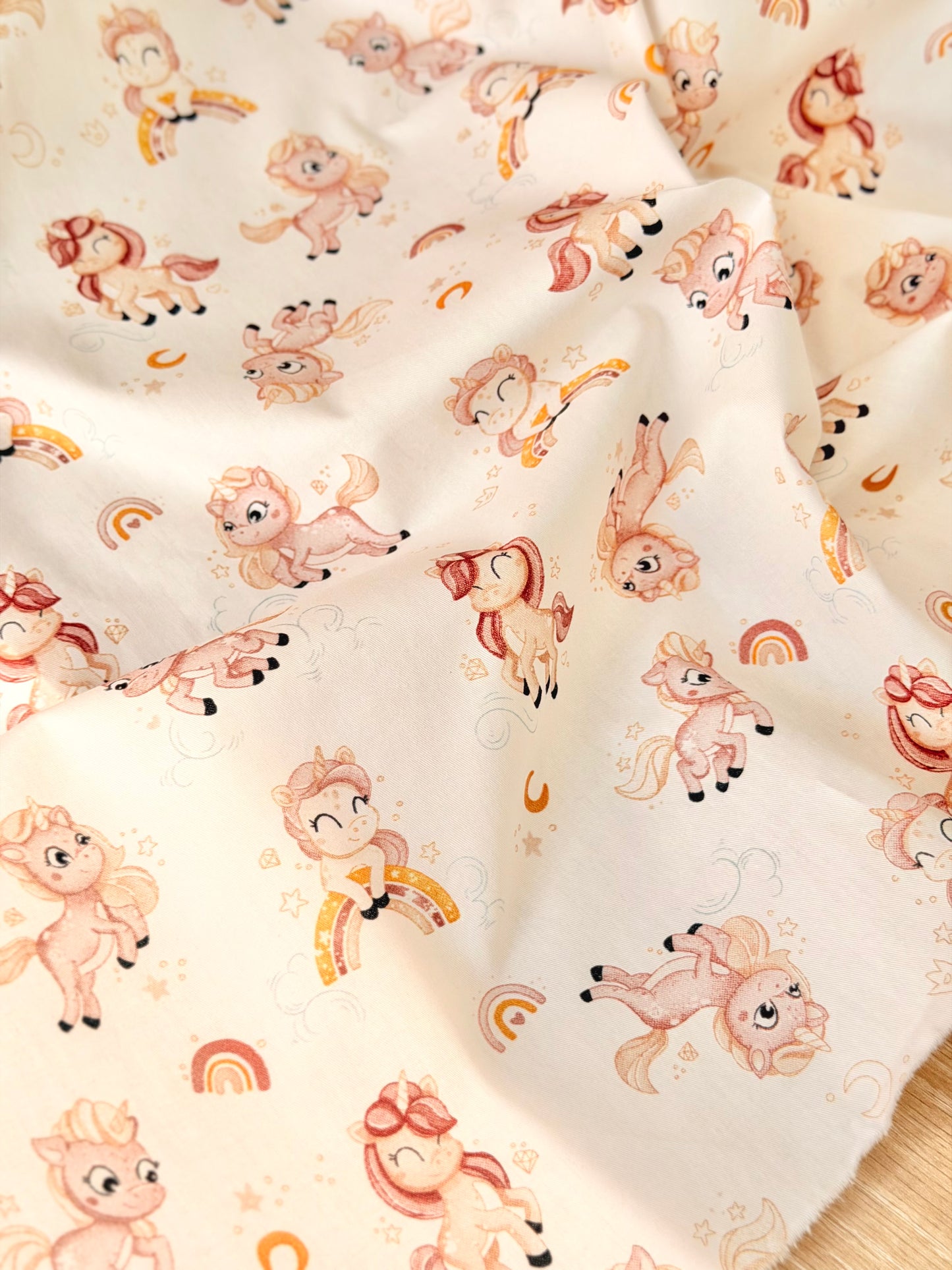 Cotton Twill Rainbow Pony