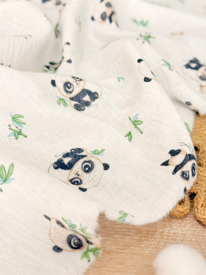 Muselina Baby Pandas