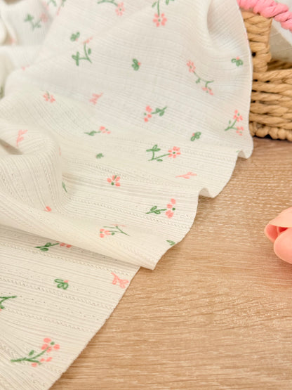 Printed Cotton Jersey Petite Meadow