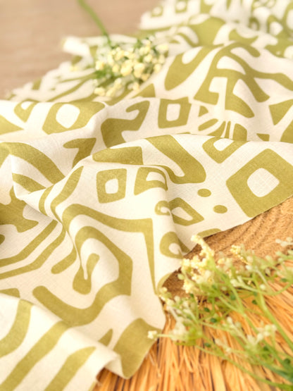 Printed Linen Sahara Flow