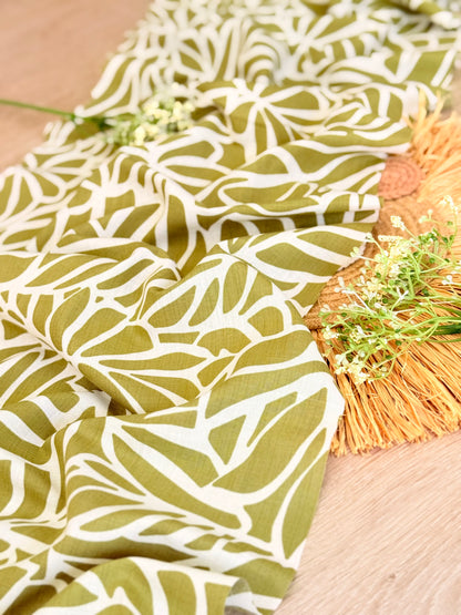 Printed Linen Nature Trace