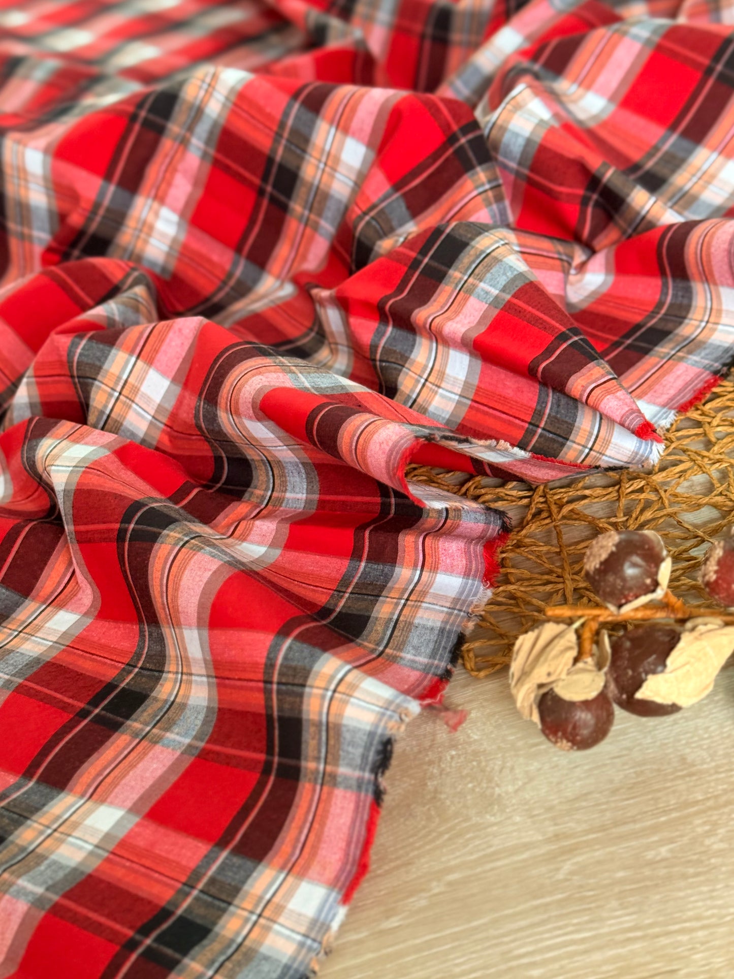 Printed Cotton Checks 26