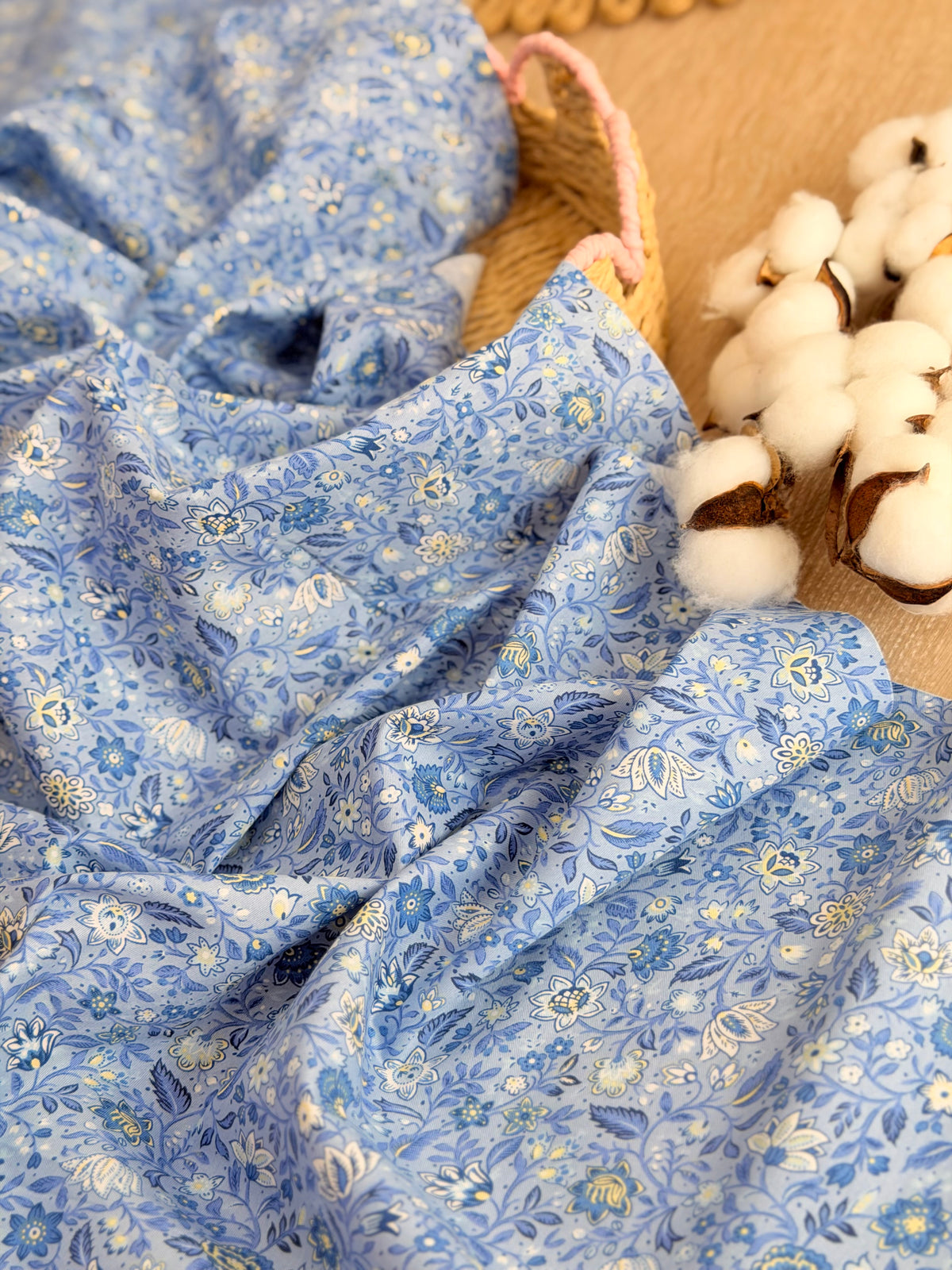 Cotton Twill Autumn Bloom