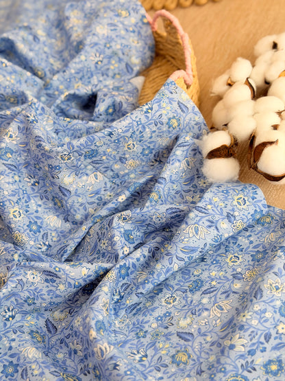 Cotton Twill Autumn Bloom