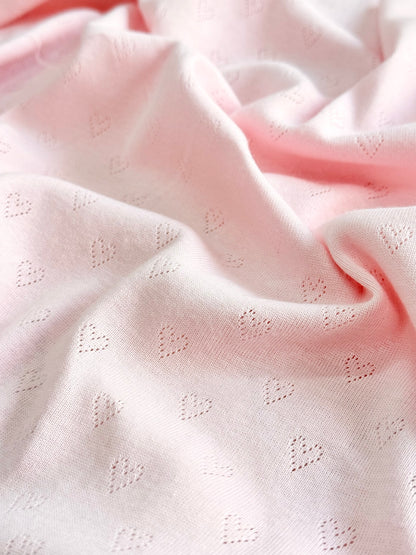 Cotton Jersey Hearts