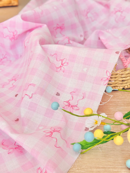 Printed Cotton Shiny Ribbons