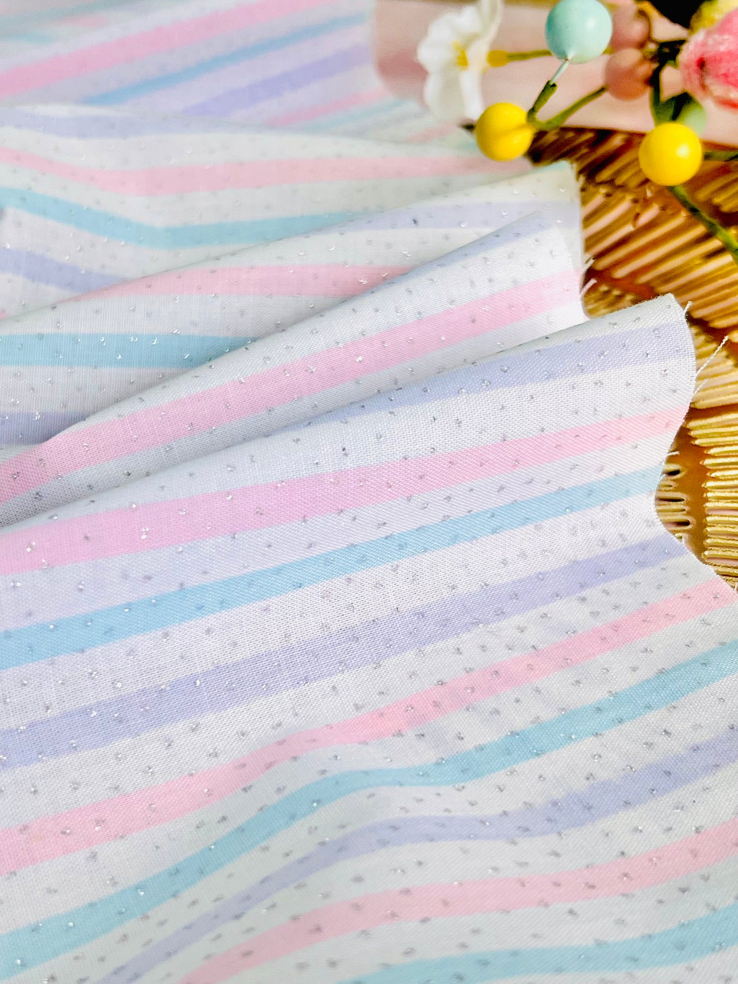 Printed Cotton Pastel Whispers