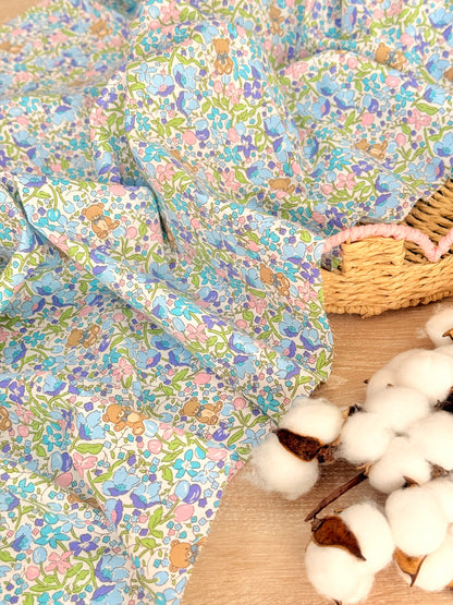 Cotton Twill Teddy Meadow
