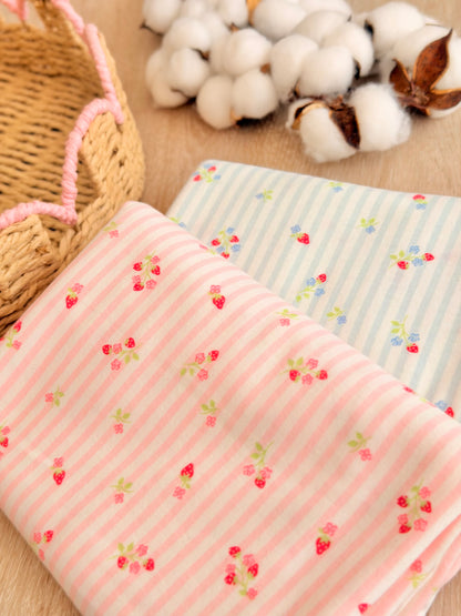 Interlock Strawberry Stripes