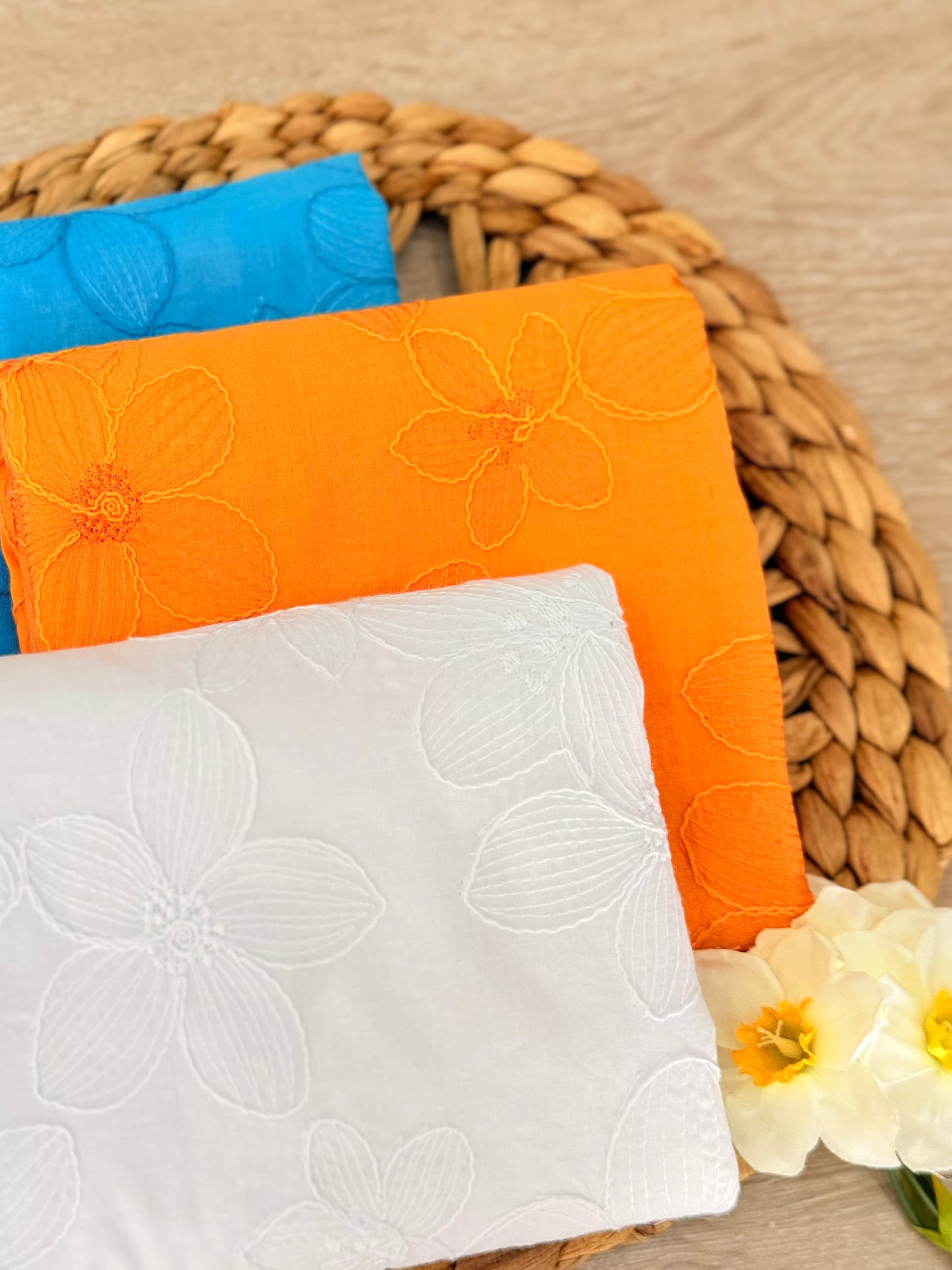 Embroidered Cotton Spring/S43