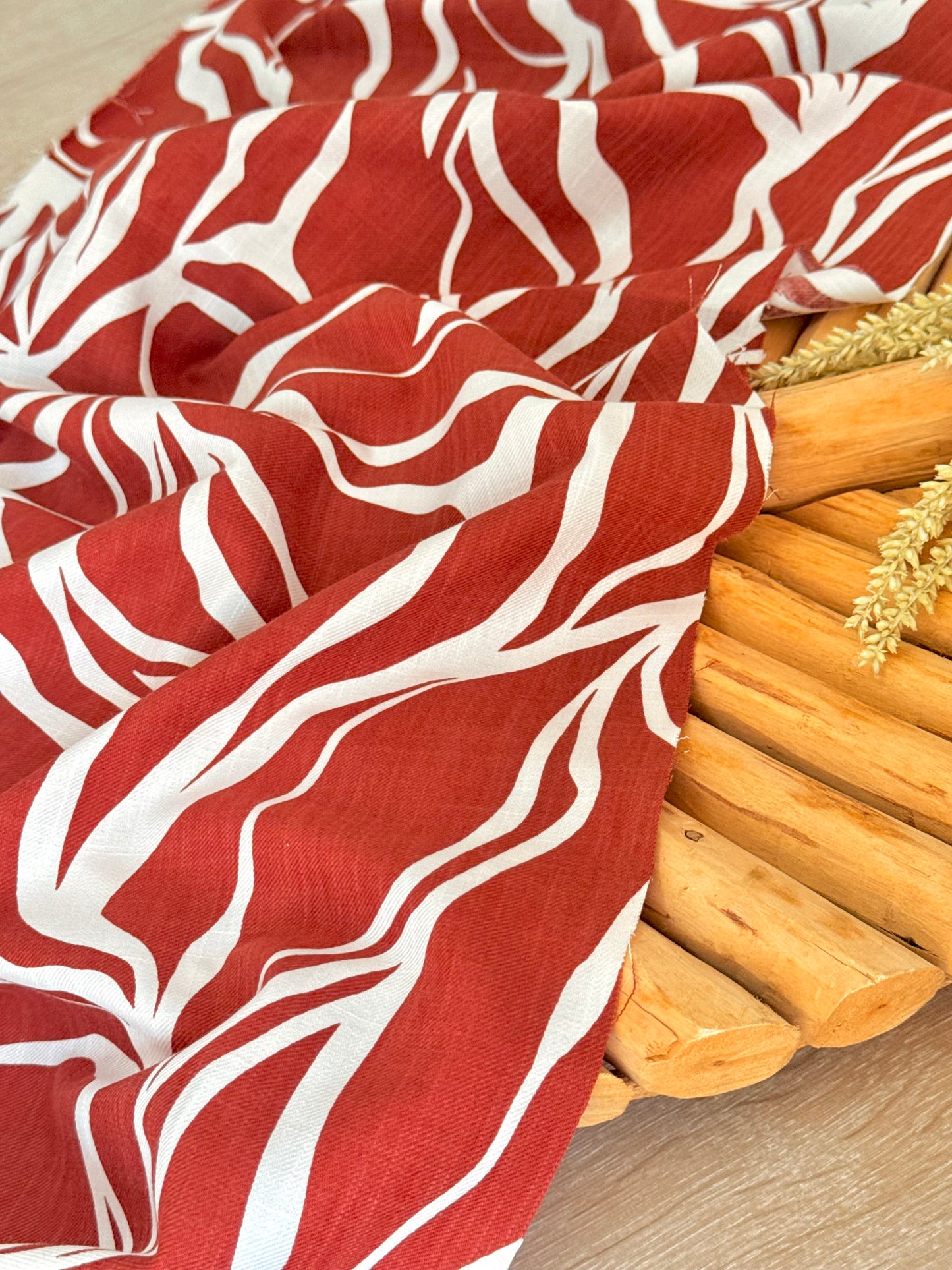Printed Linen Wild Flow