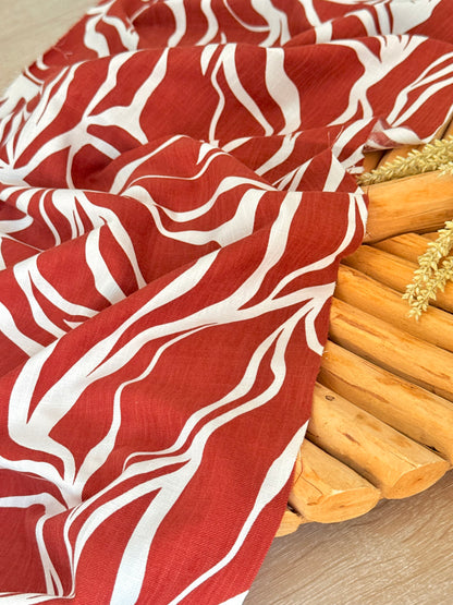 Printed Linen Wild Flow