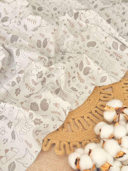 Cotton Twill Woodland Tales