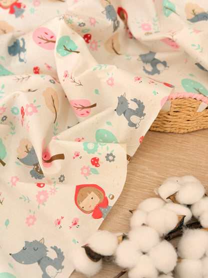 Cotton Twill Little Red Hood