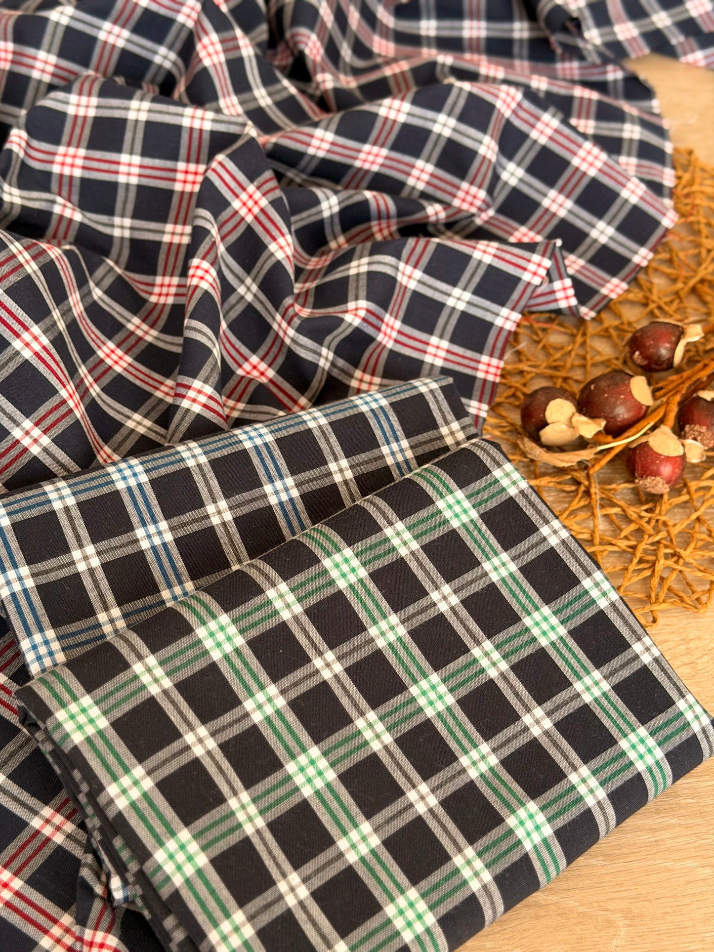 Printed Cotton Checks 21