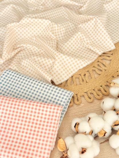 Cotton Twill Pastel Vichy