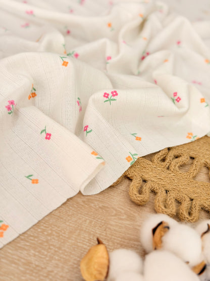 Printed Cotton Jersey Wildflower Sprinkle