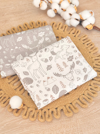 Cotton Twill Woodland Tales