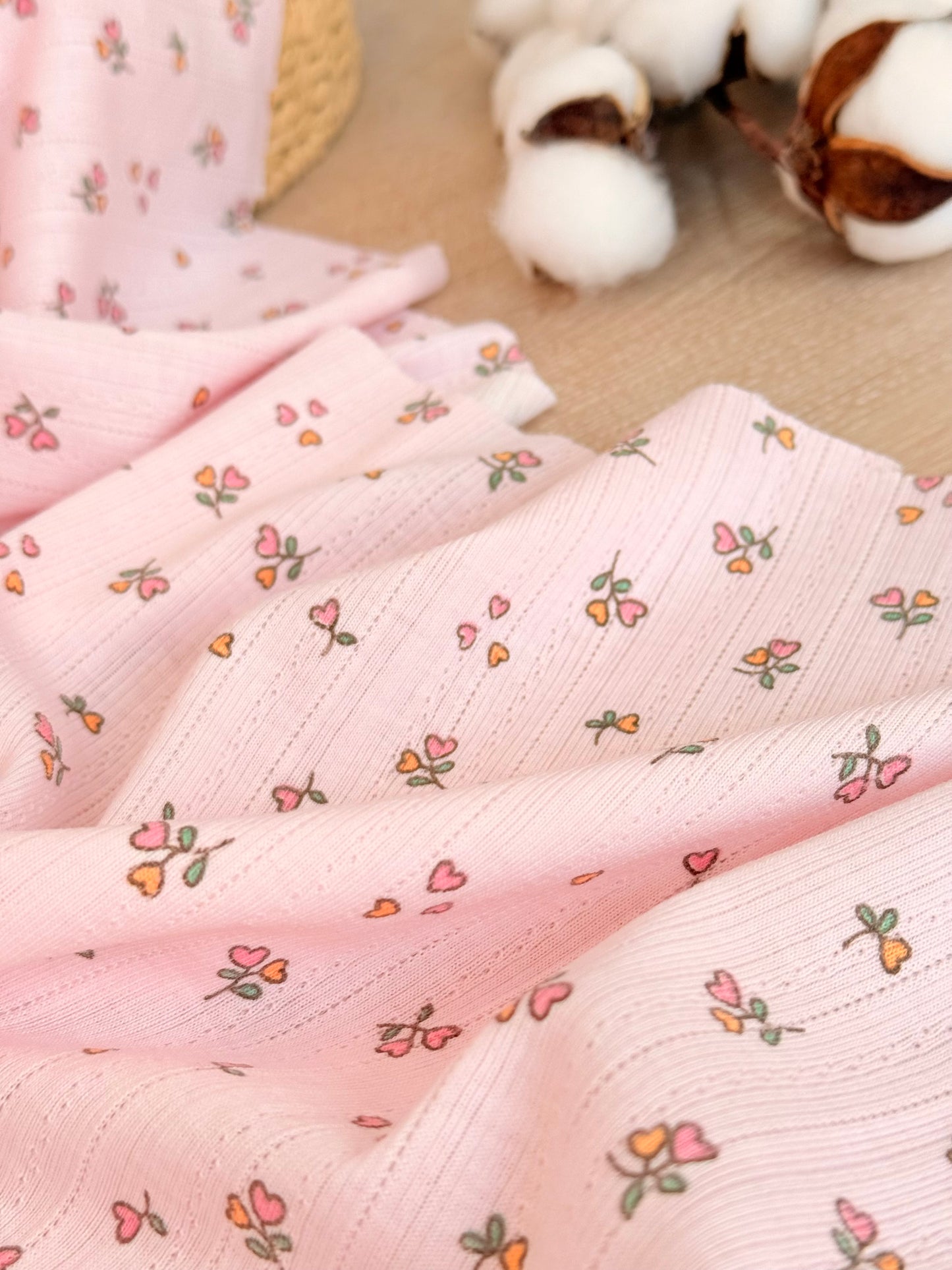Printed Cotton Jersey Tiny Love