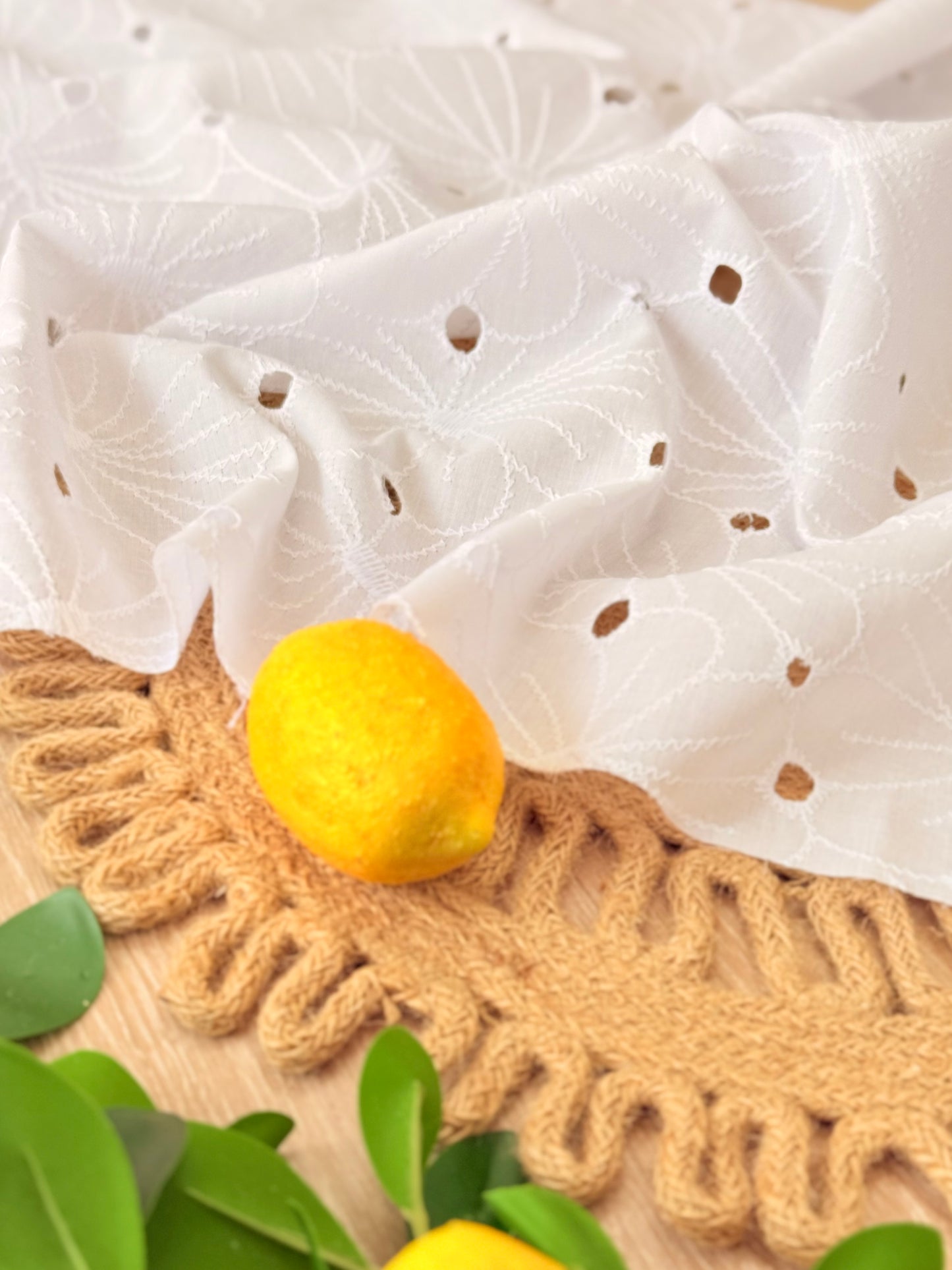 Embroidered Cotton Spring/S55
