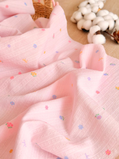 Embroidered Cotton Blossom Kiss