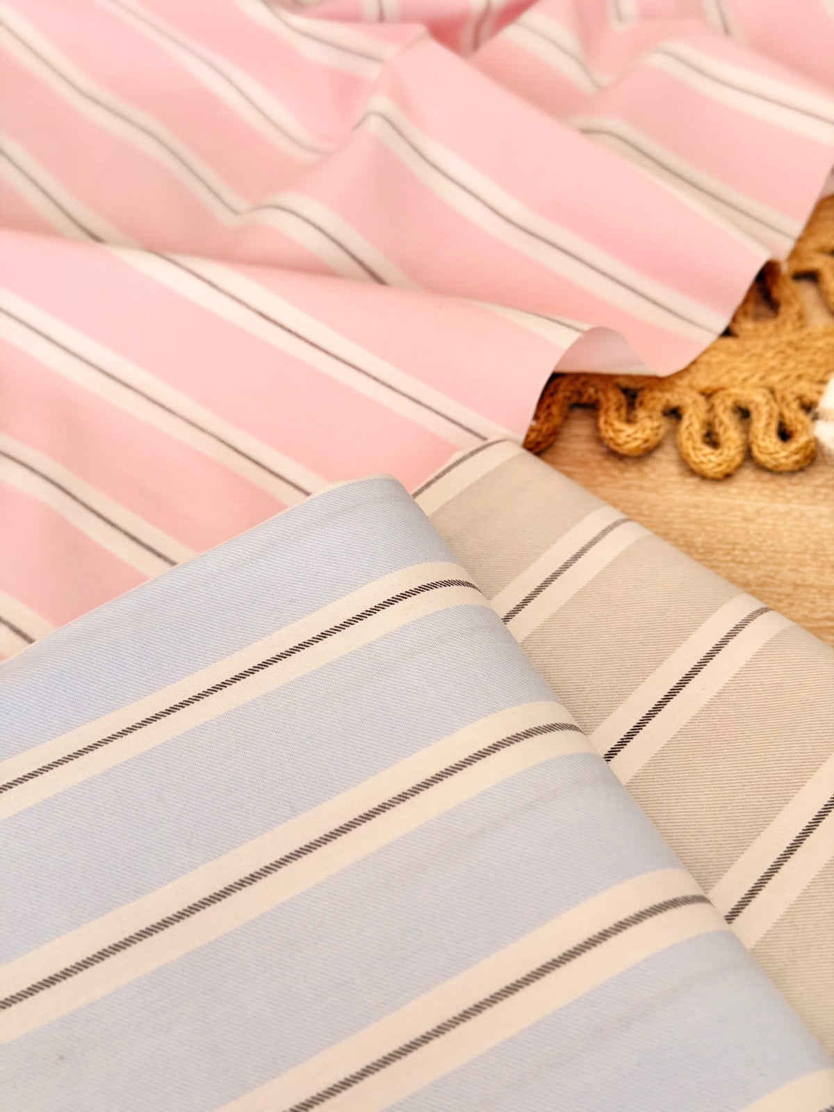 Printed Cotton Stripes 06