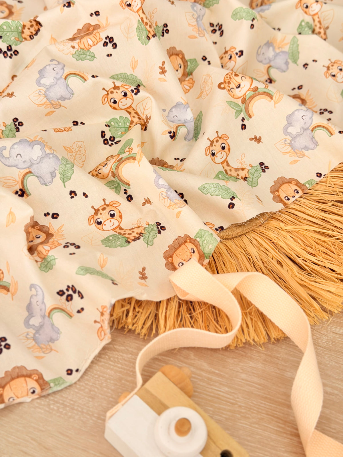 Cotton Twill Safari Friends