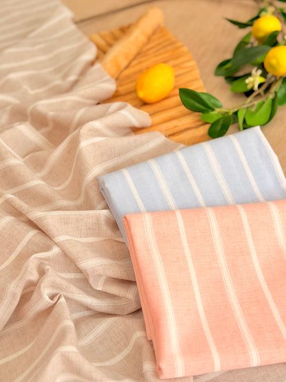 Printed Linen Stripes 21