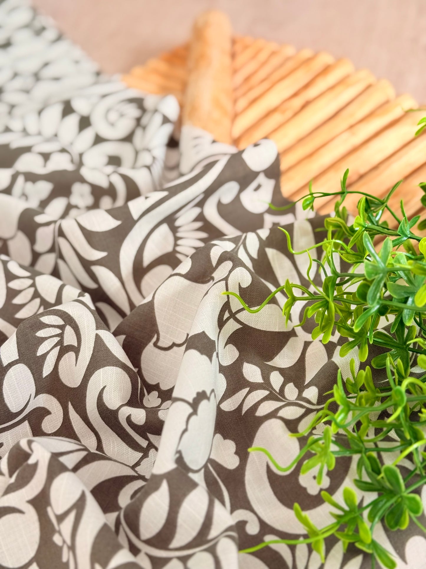 Printed Linen Florentine