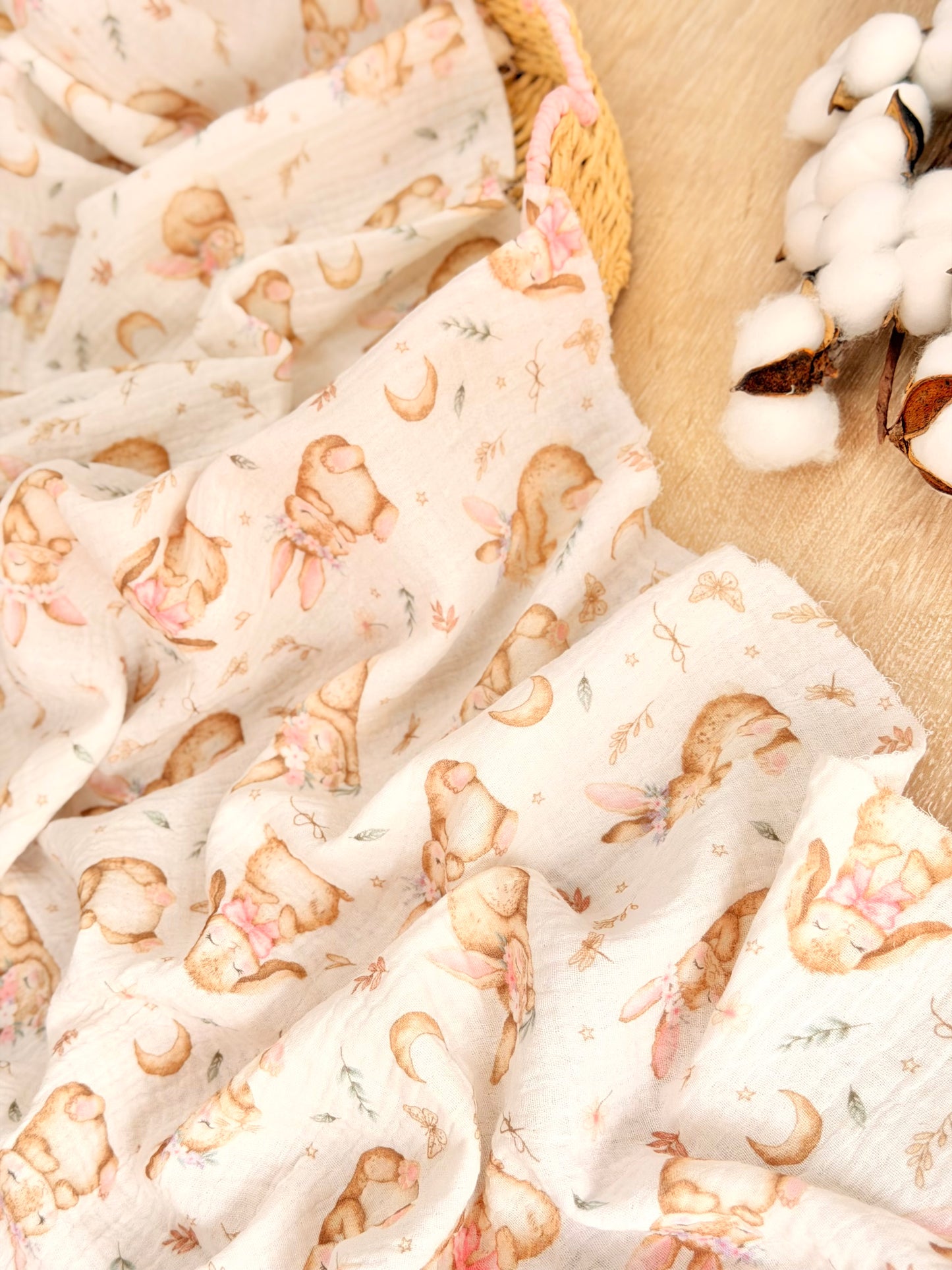 Muselina Bunny Dreams