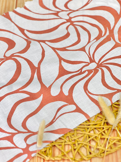 Printed Linen Flow Rythm
